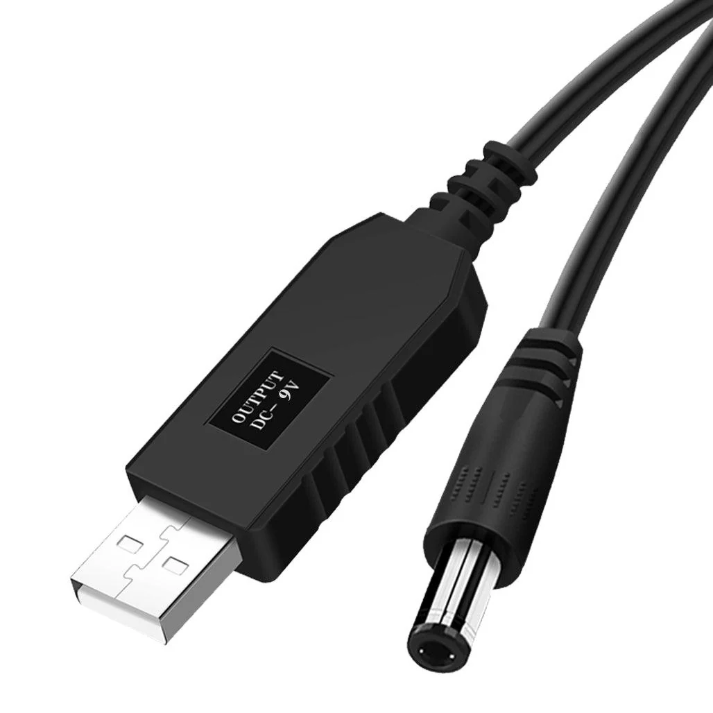 Cable for Powering Router from Power Bank (9V/12V)
