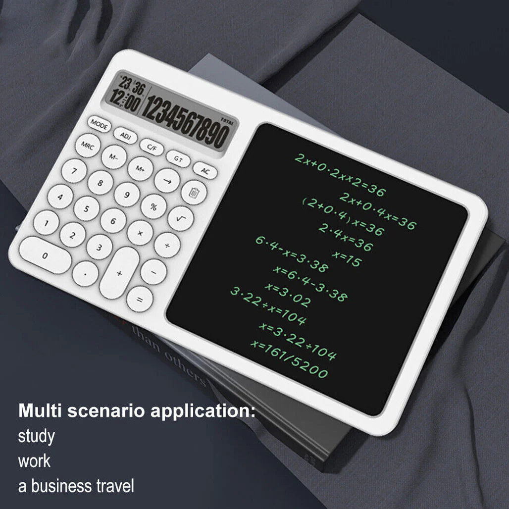 Calculator Writing Tablet For Office and Study - Image 4