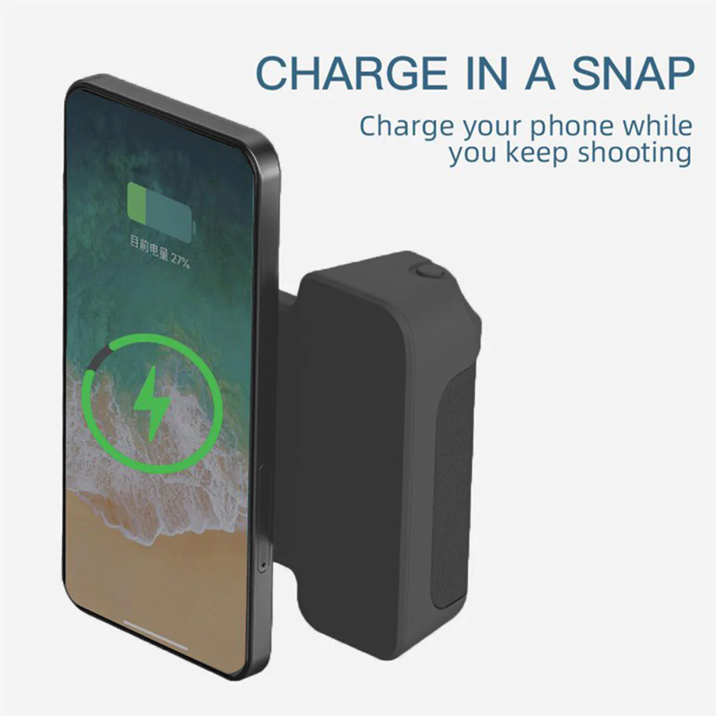 Camera Handle Phone Holder - Handheld Camera Mount for iPhone and Android - Image 3
