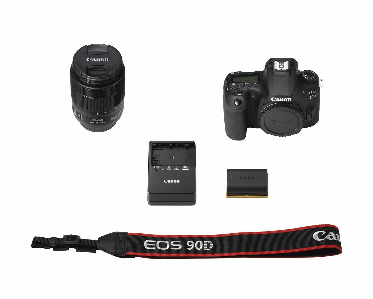 Canon EOS 90D - Digital SLR Camera with 18-135mm IS USM Lens - Image 2