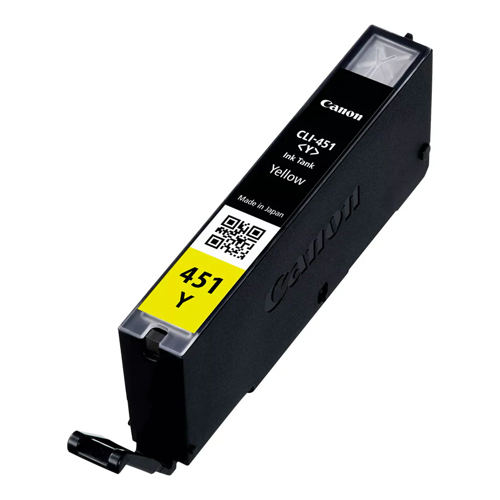 Canon CLI-451Y Yellow Ink Cartridge - Image 2