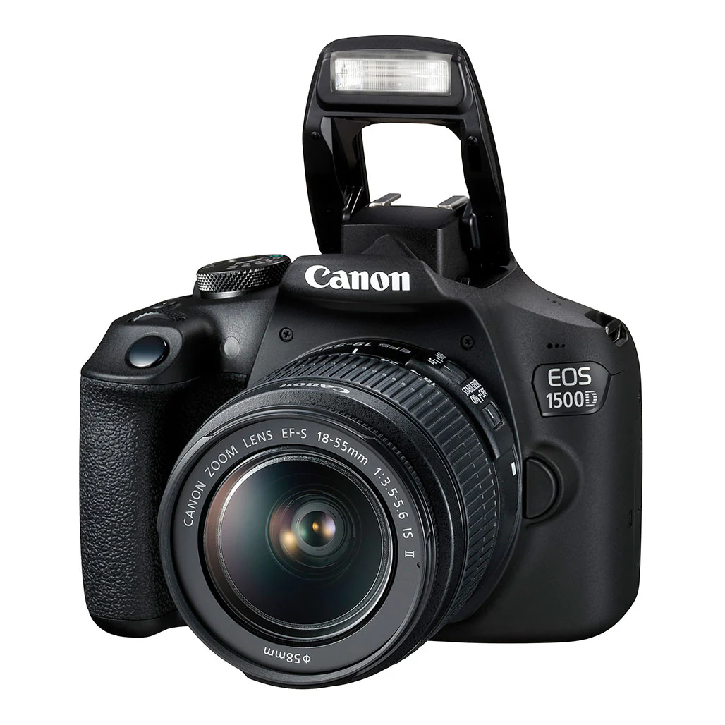 Canon EOS 1500D - DSLR Camera with EF-S 18-55 IS II Camera Lens - Image 4