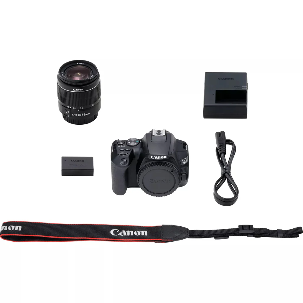 Canon EOS 250D - DSLR Camera with EF-S 18-55mm f/3.5-5.6 III Lens - Image 11