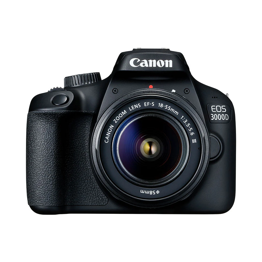 Canon EOS 3000D - DSLR Camera with EF-S 18-55mm III Lens