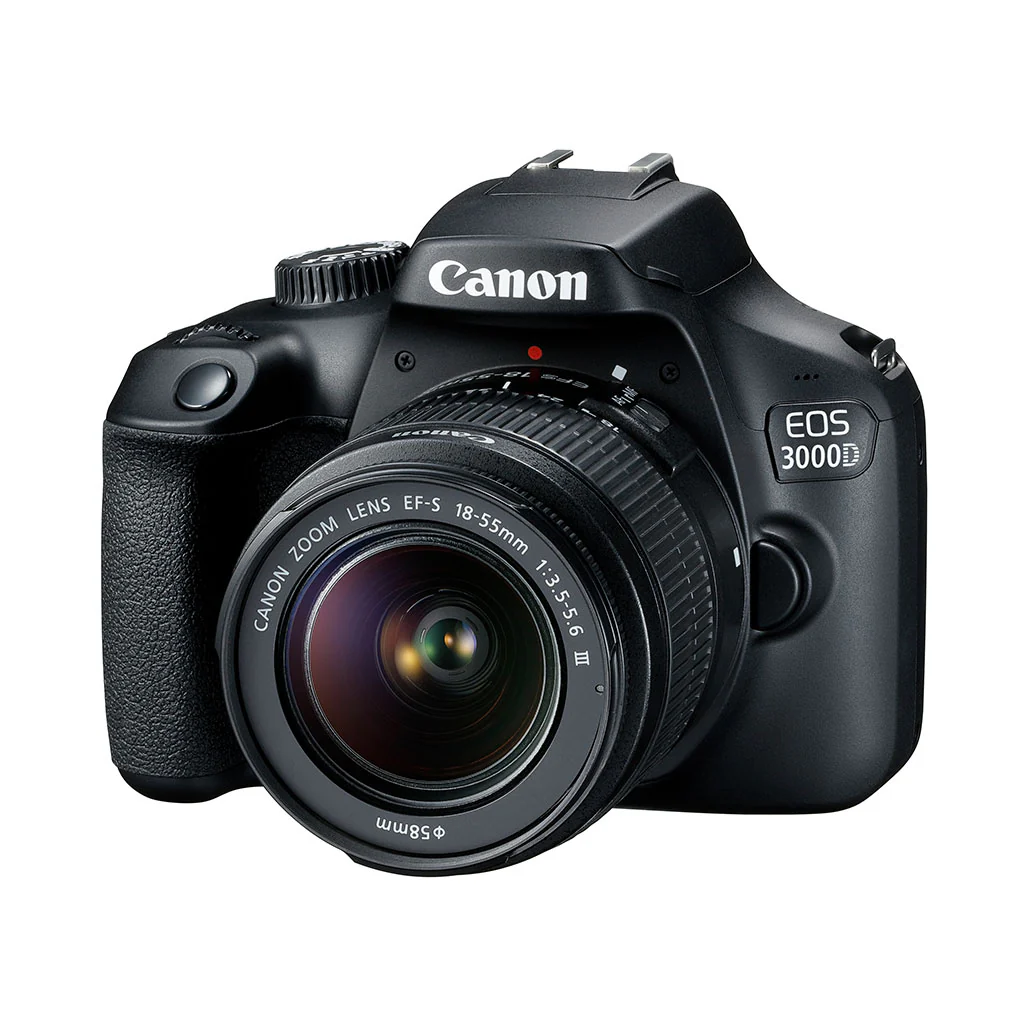 Canon EOS 3000D - DSLR Camera with EF-S 18-55mm III Lens - Image 3
