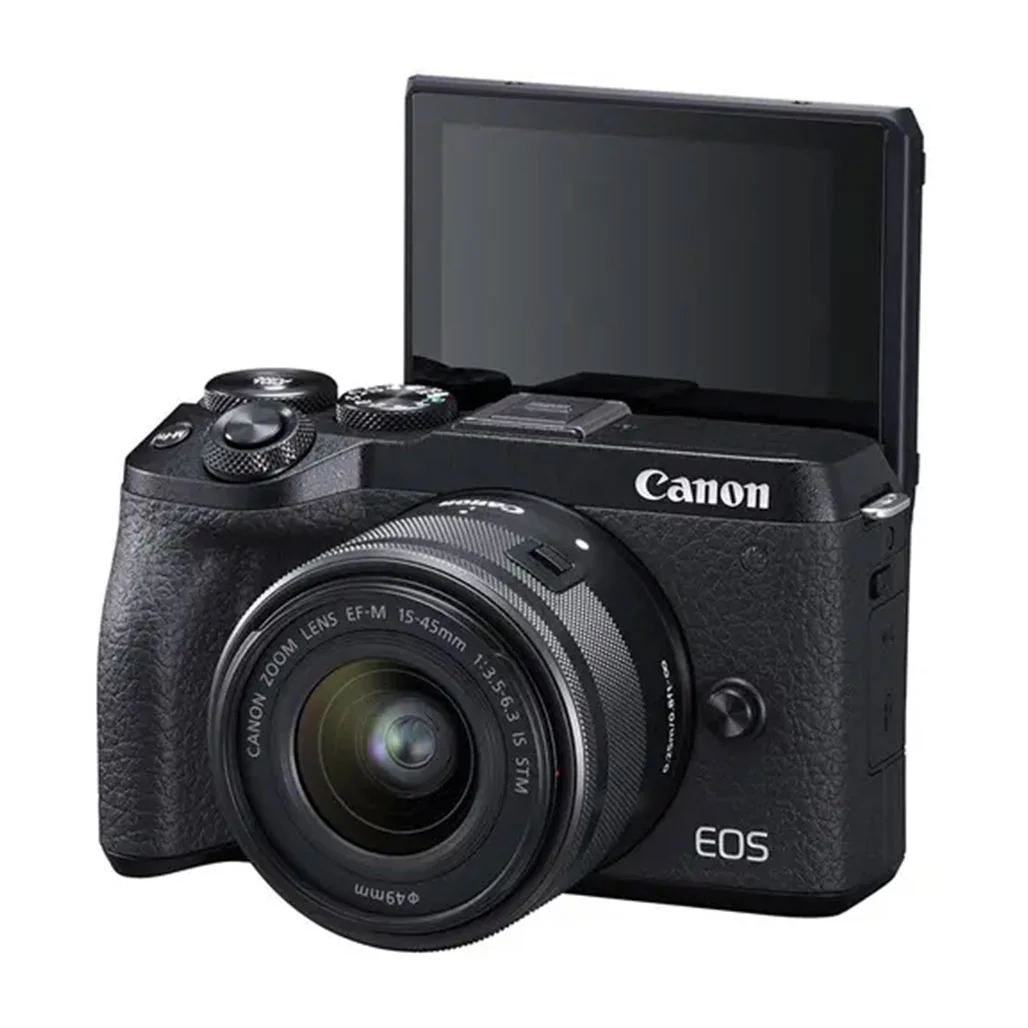 Canon EOS M6 Mark II - Mirrorless Camera with 15-45mm Lens - Image 2