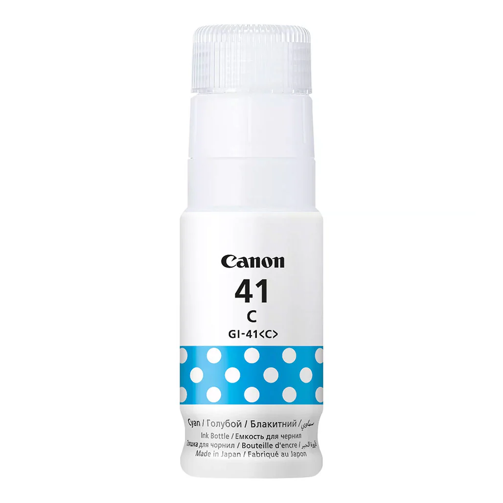 Canon GI-41C Ink Bottle, Cyan - Image 2