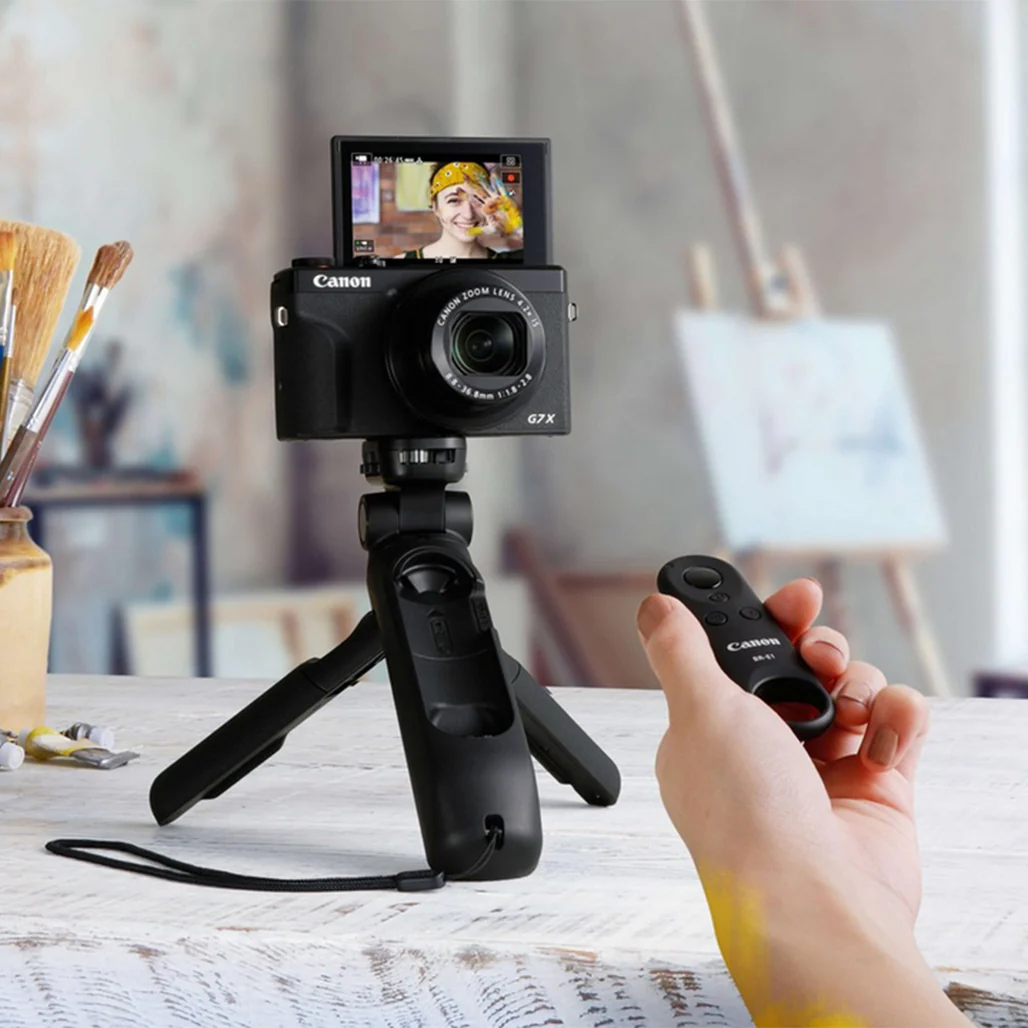Canon HG-100TBR Tripod Grip with Bluetooth Remote – Compact Vlogging Tripod for Canon Cameras - Image 5
