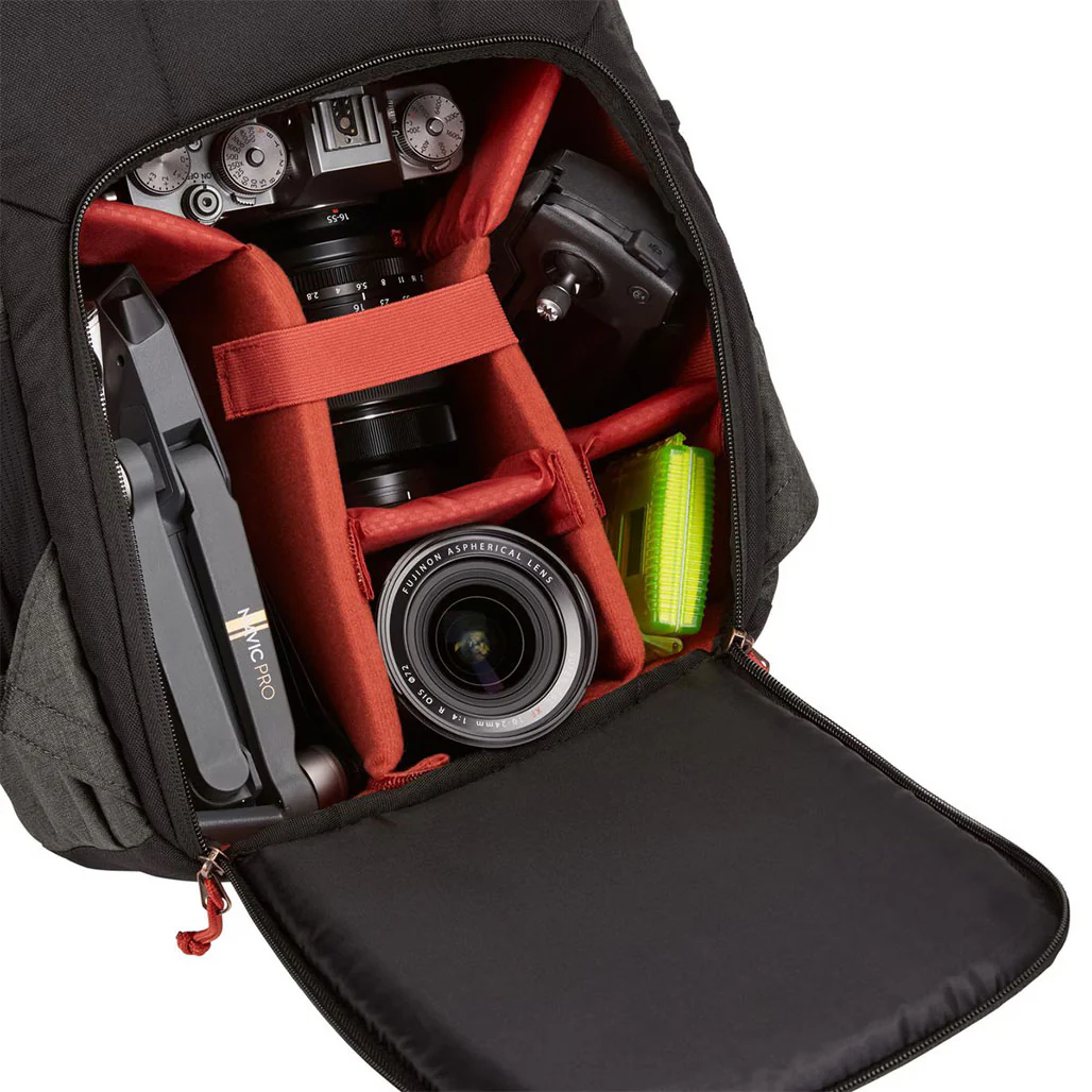 Case Logic Era Medium Camera Backpack - CEBP-105 - Obsidian - Image 5