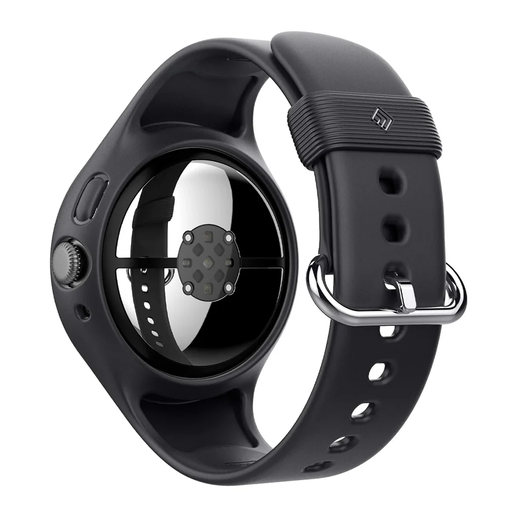Caseology Nano Pop Case with Band for Pixel Watch 3 (45mm) – Durable Silicone Protection with Stylish Two-Tone Design - Image 3