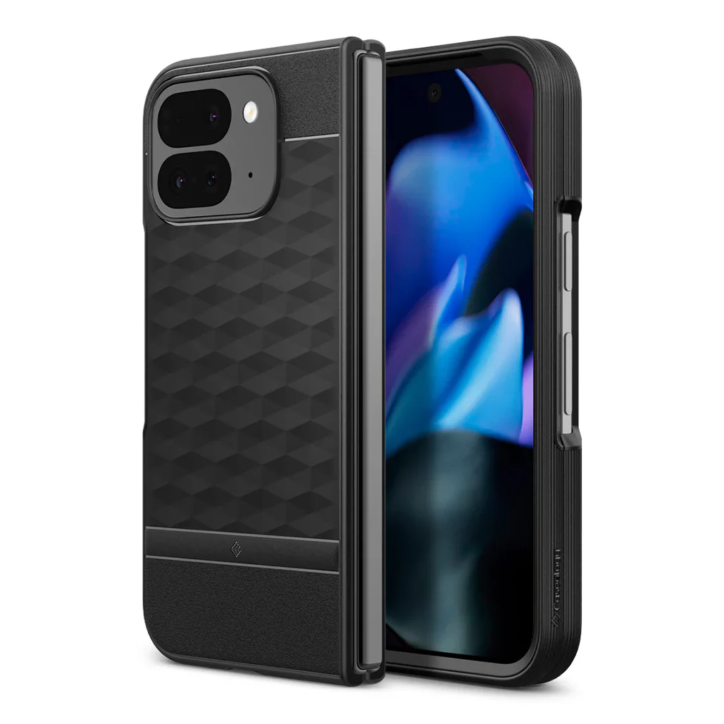 Caseology Parallax Case for Google Pixel 9 Pro Fold - Military Grade Protection, 3D Hexa Cube Design, Wireless Charging Compatible - Image 3