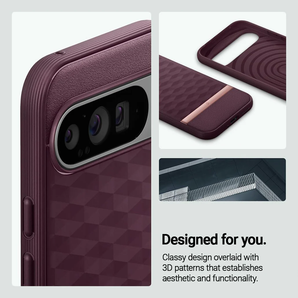 Caseology Parallax Case for Google Pixel 9 Pro XL - Military Grade Protection with 3D Hexa Cube Design - Image 2