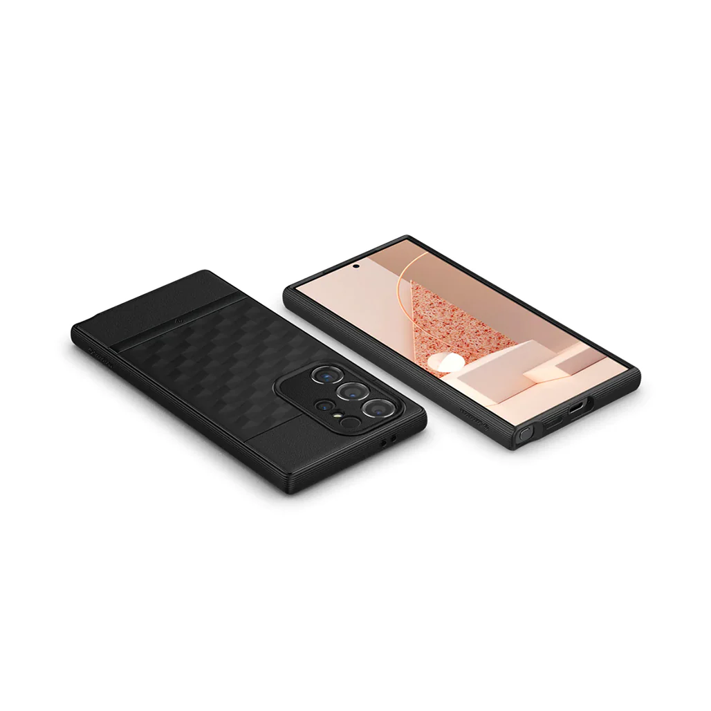 Caseology Parallax - Samsung S24 Ultra Cover Case - Matte Black - Image 10