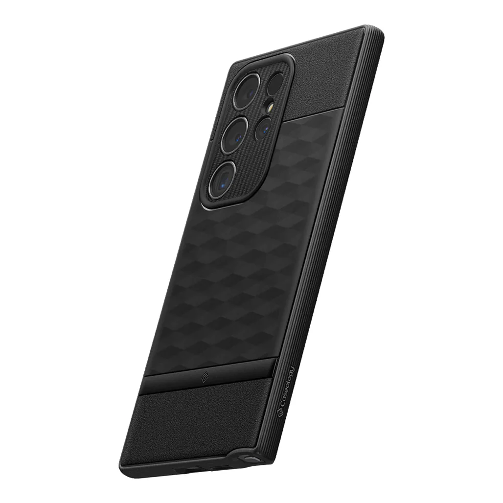 Caseology Parallax - Samsung S24 Ultra Cover Case - Matte Black - Image 6