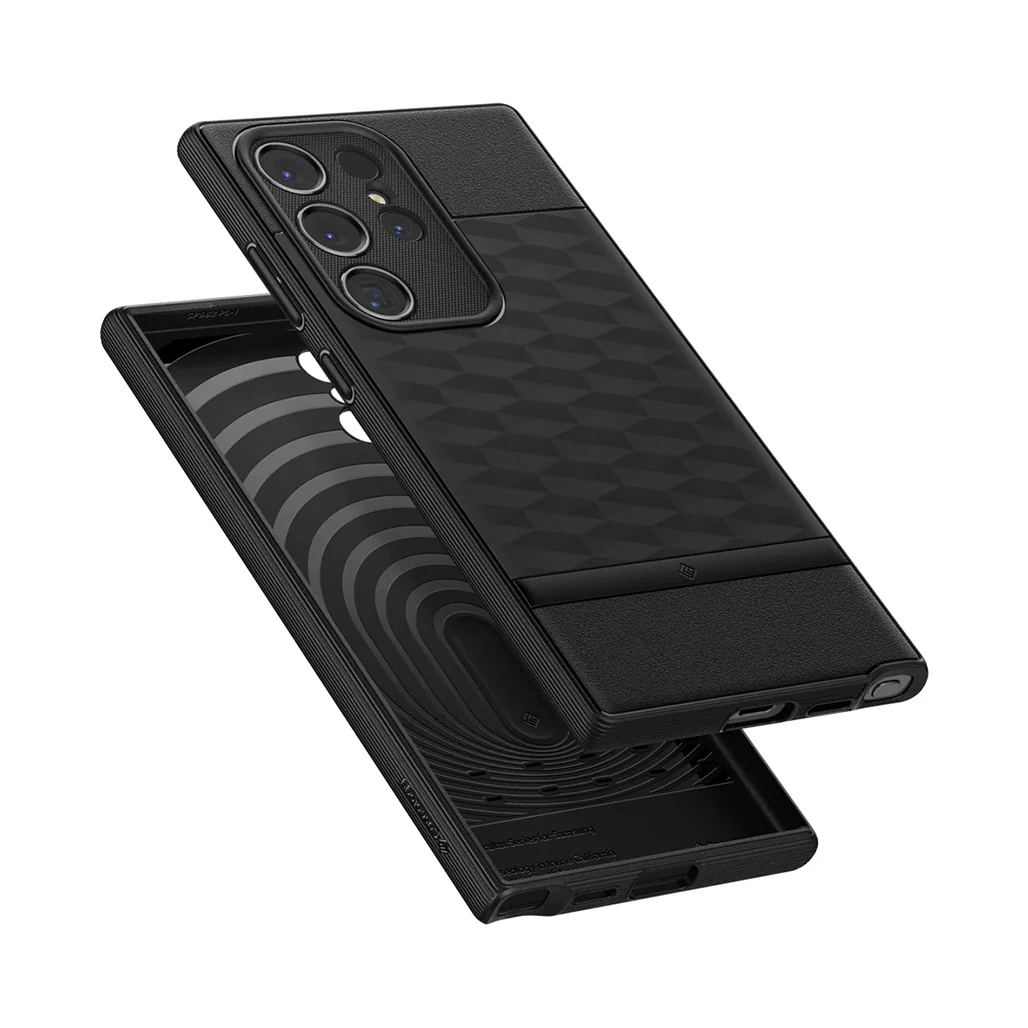 Caseology Parallax - Samsung S24 Ultra Cover Case - Matte Black - Image 7