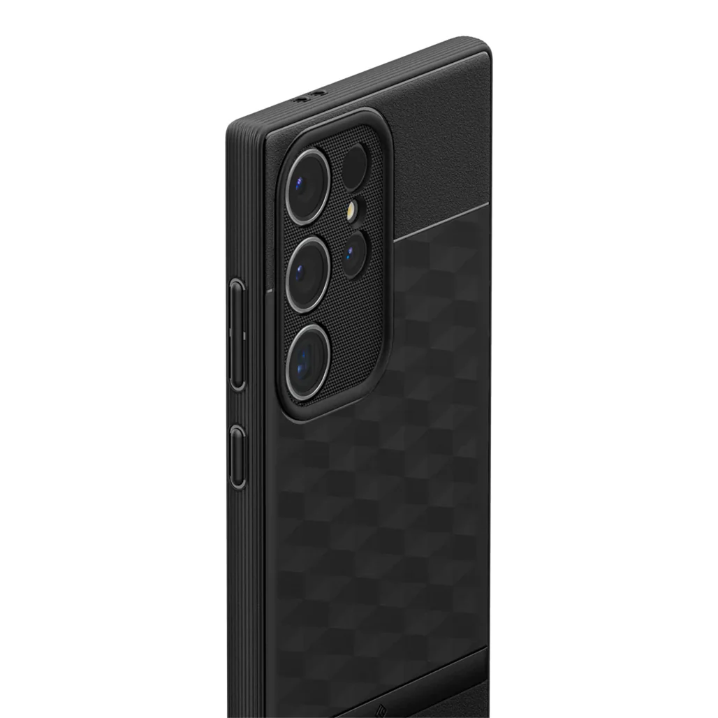 Caseology Parallax - Samsung S24 Ultra Cover Case - Matte Black - Image 8