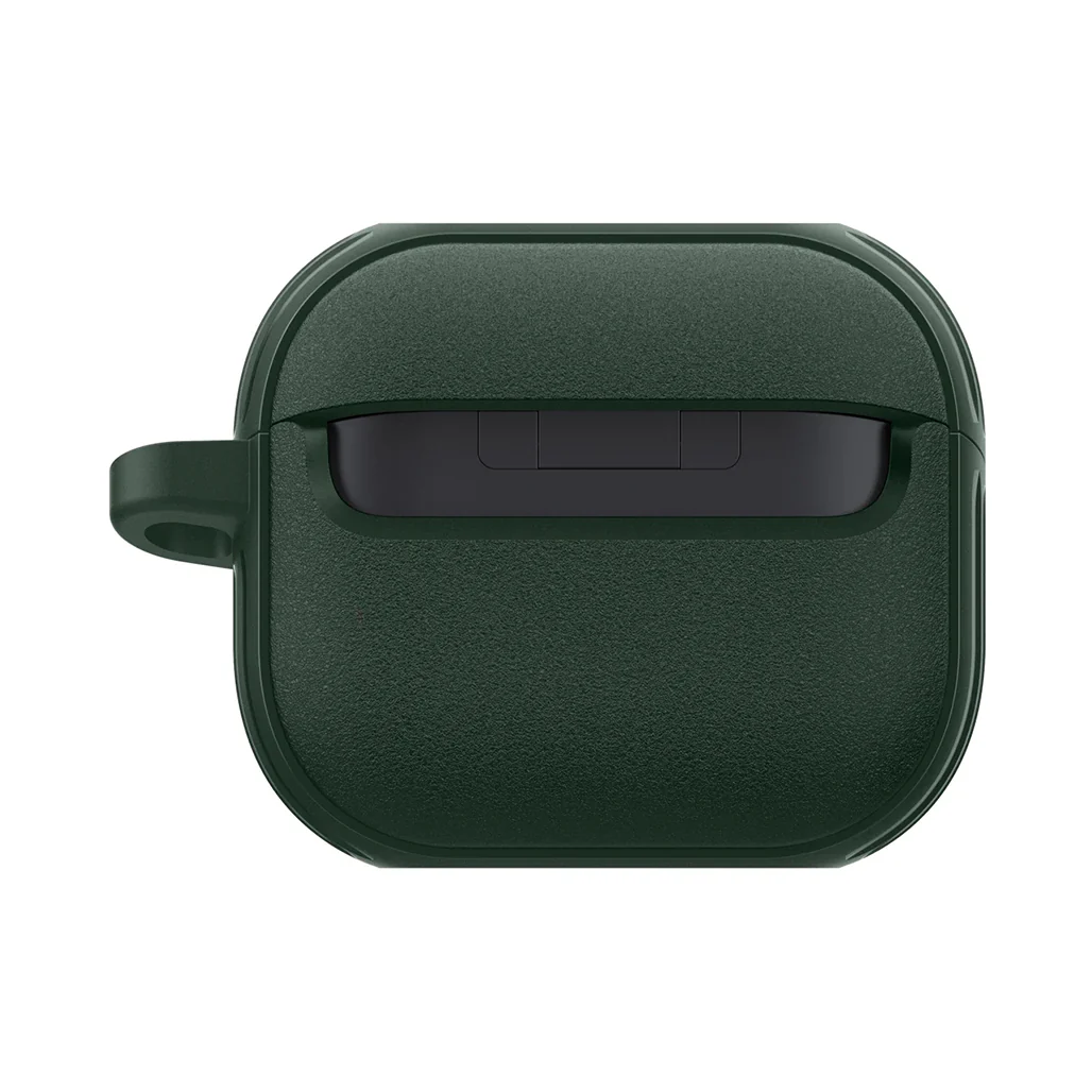 Caseology Vault Case for Samsung Galaxy Buds 3 / 3 Pro - Midnight Green with Secure Grip and Carabiner - Image 6