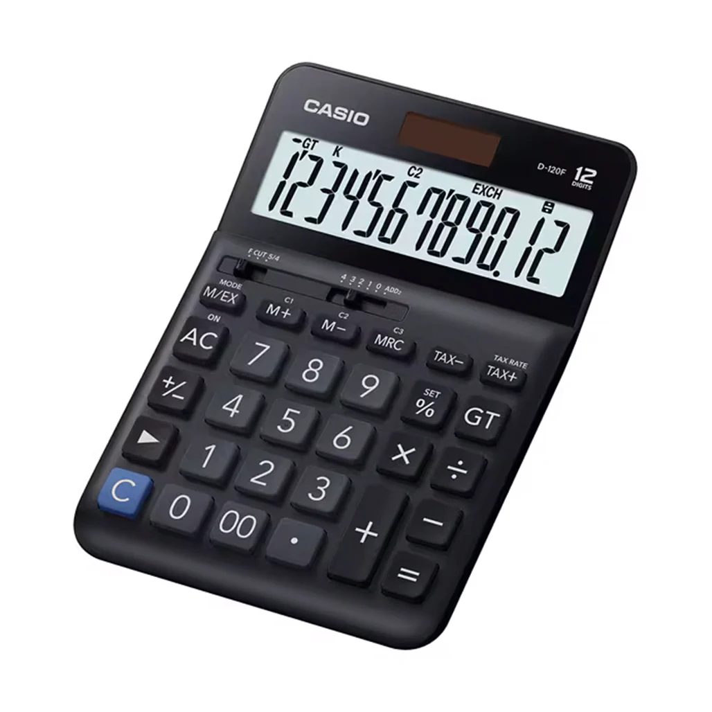 Casio D-120F Desktop Calculator