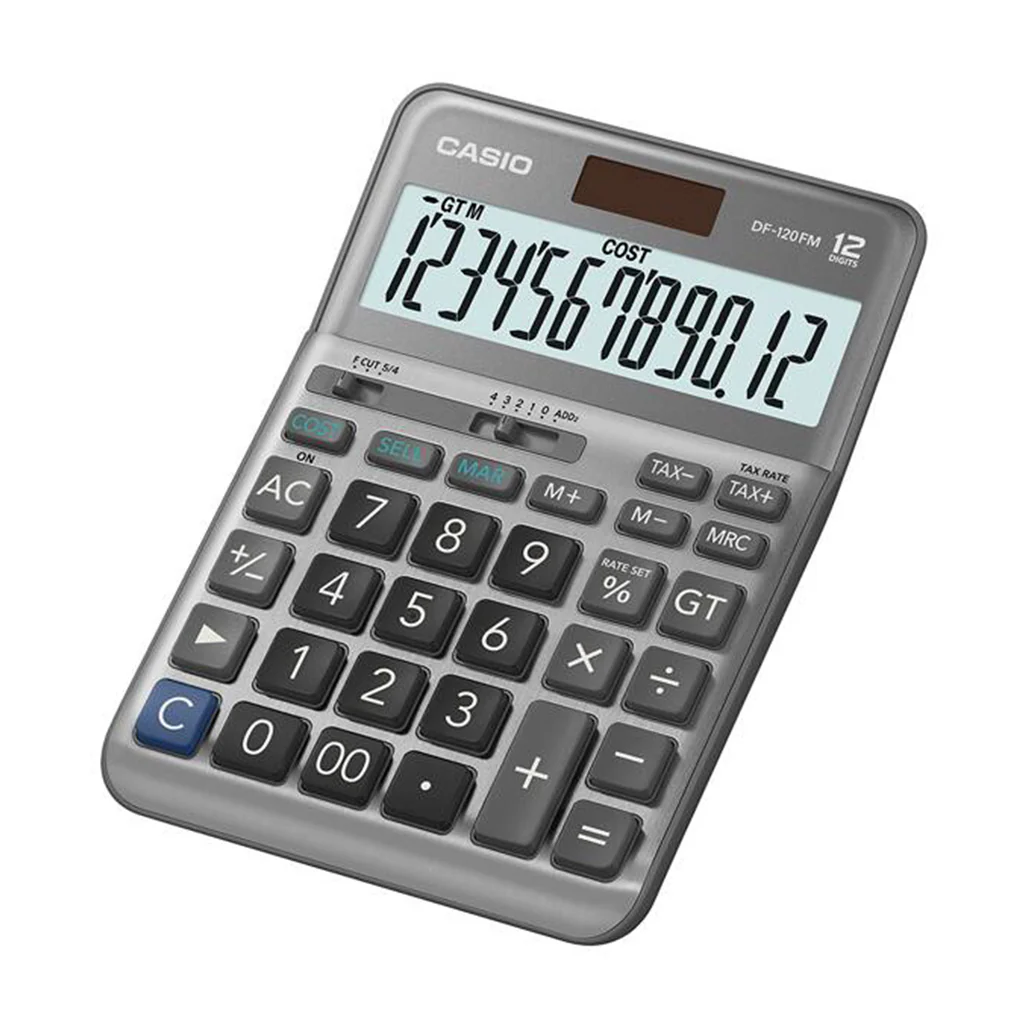 Casio DF-120FM - Desktop Calculator