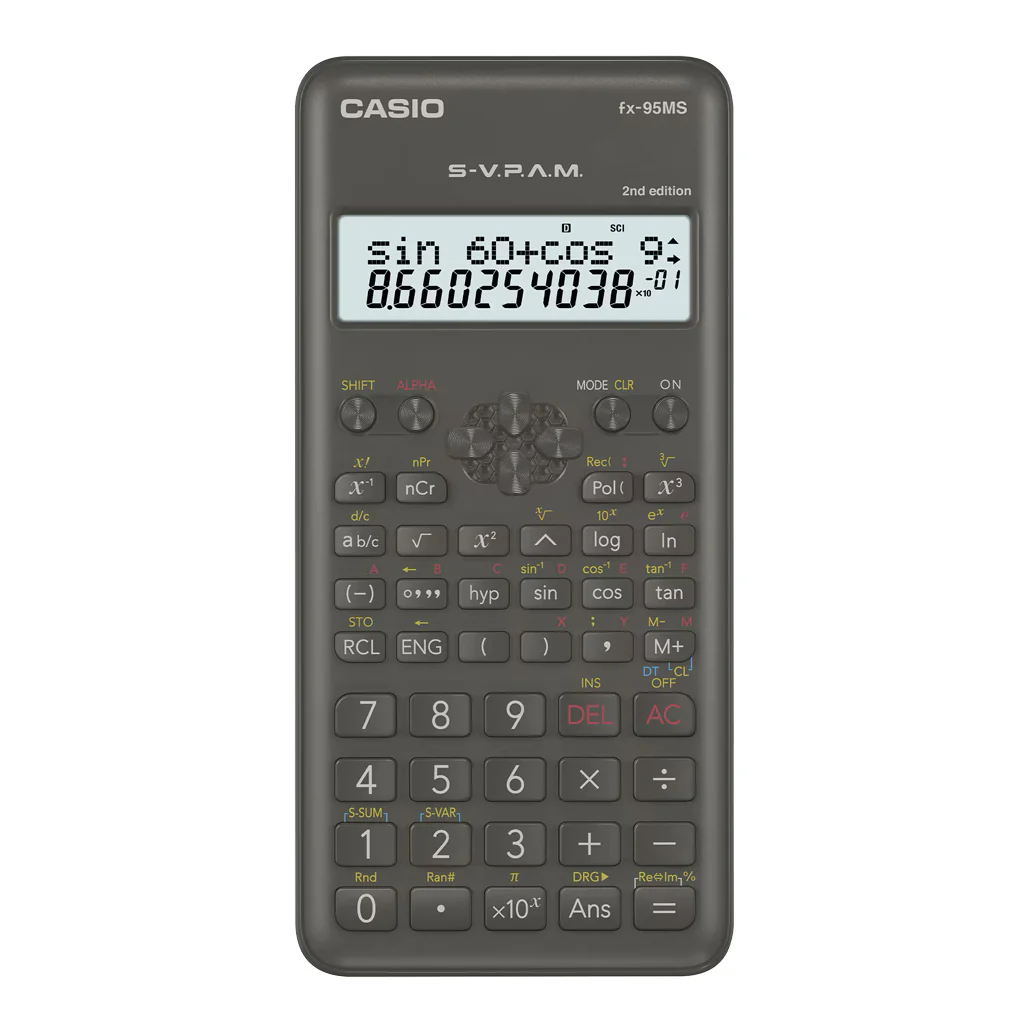 Casio FX-95MS-2 - Standard Scientific Calculator