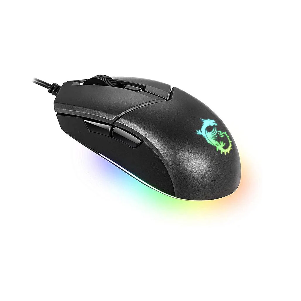 MSI Clutch GM11 Wired Gaming Mouse - High Precision PC Gaming Mouse with Graphite and Black Color Options - Image 3