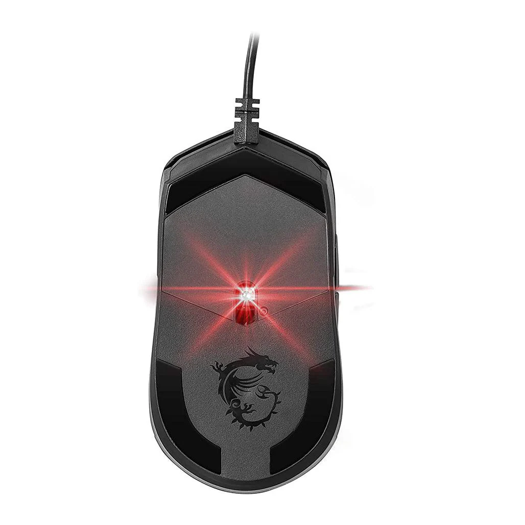 MSI Clutch GM11 Wired Gaming Mouse - High Precision PC Gaming Mouse with Graphite and Black Color Options - Image 4