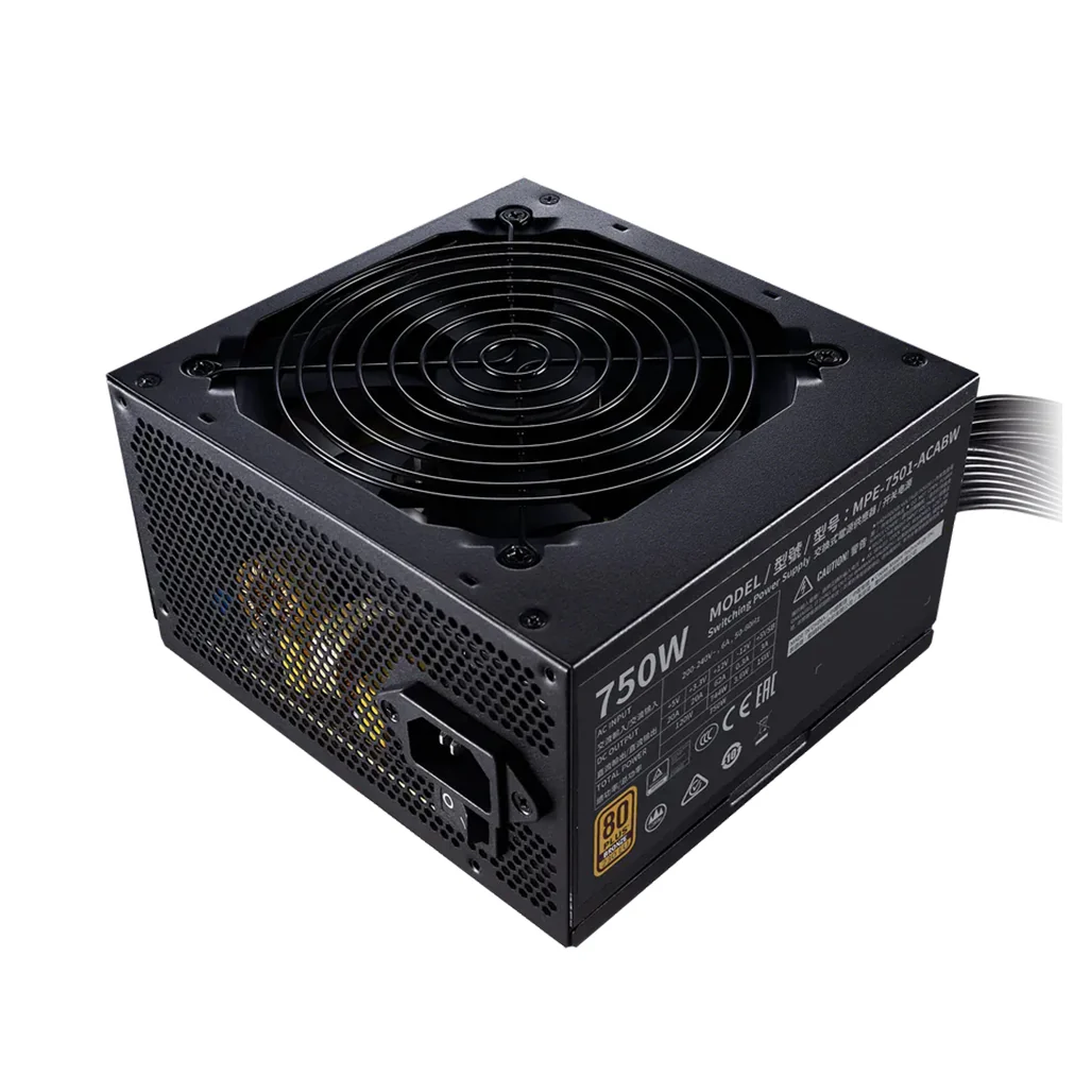Cooler Master MWE 750 Bronze V2 – Reliable 750W 80 PLUS Bronze PSU - Image 2