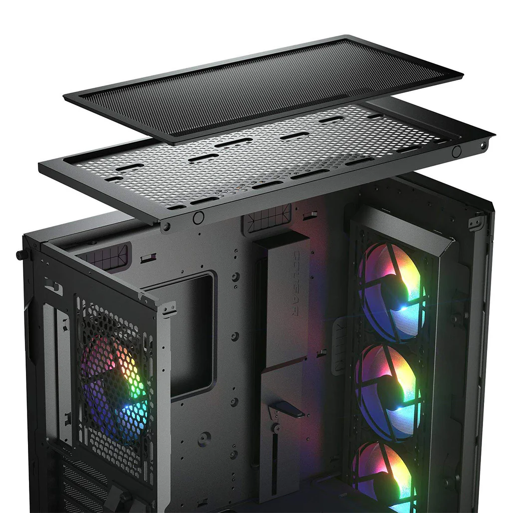 Cougar DUOFACE PRO RGB | Dual-Panel Mid Tower Case with Customizable Airflow - Image 11