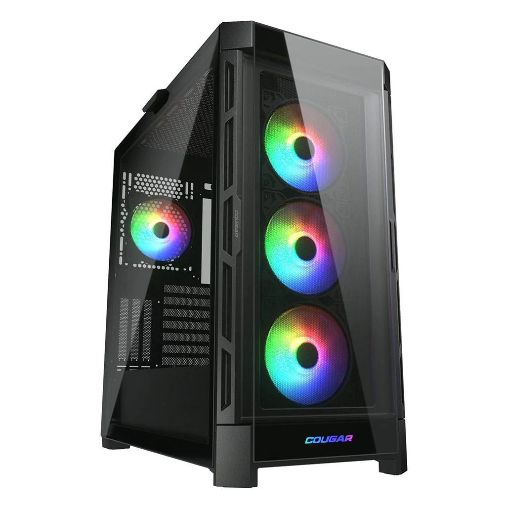 Cougar DUOFACE PRO RGB | Dual-Panel Mid Tower Case with Customizable Airflow - Image 2