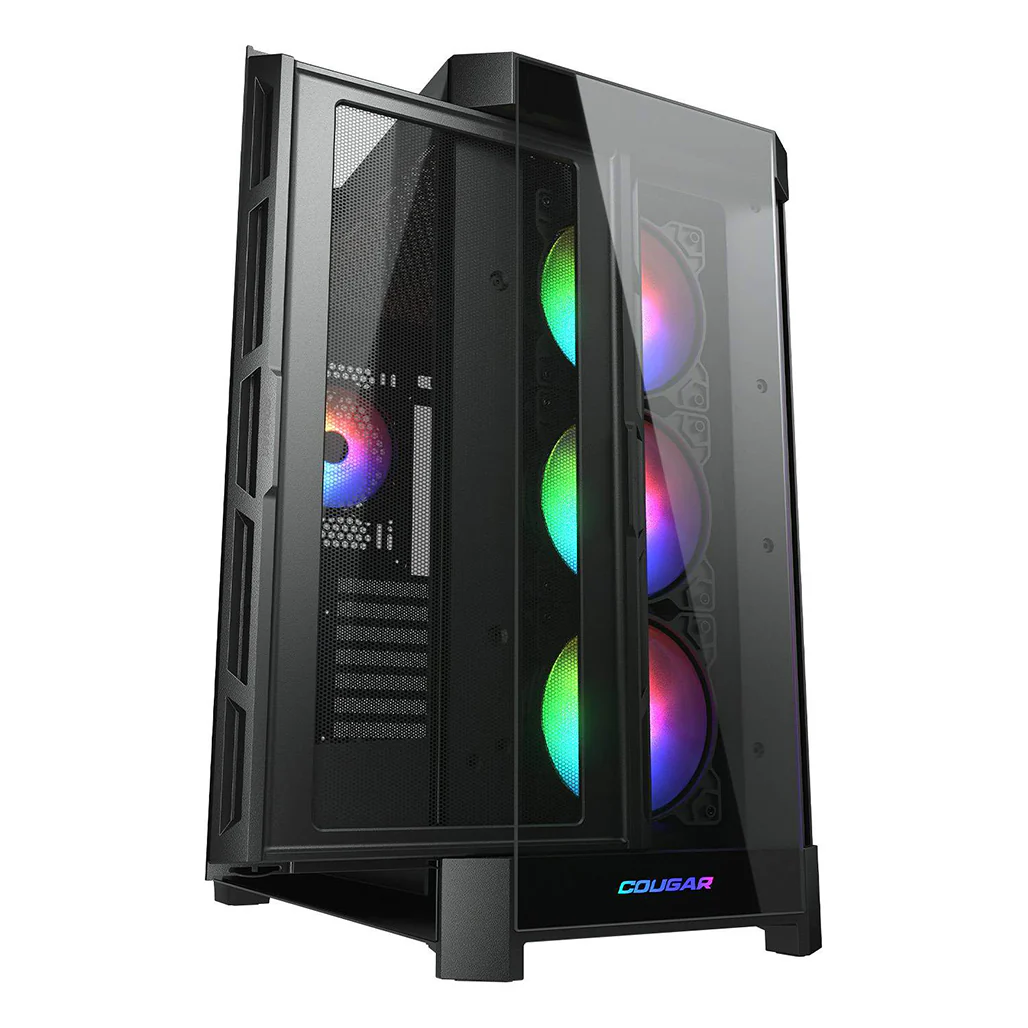 Cougar DUOFACE PRO RGB | Dual-Panel Mid Tower Case with Customizable Airflow - Image 4