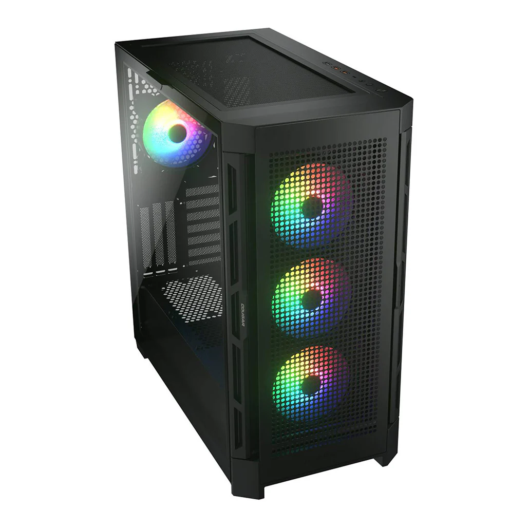 Cougar DUOFACE PRO RGB | Dual-Panel Mid Tower Case with Customizable Airflow - Image 5