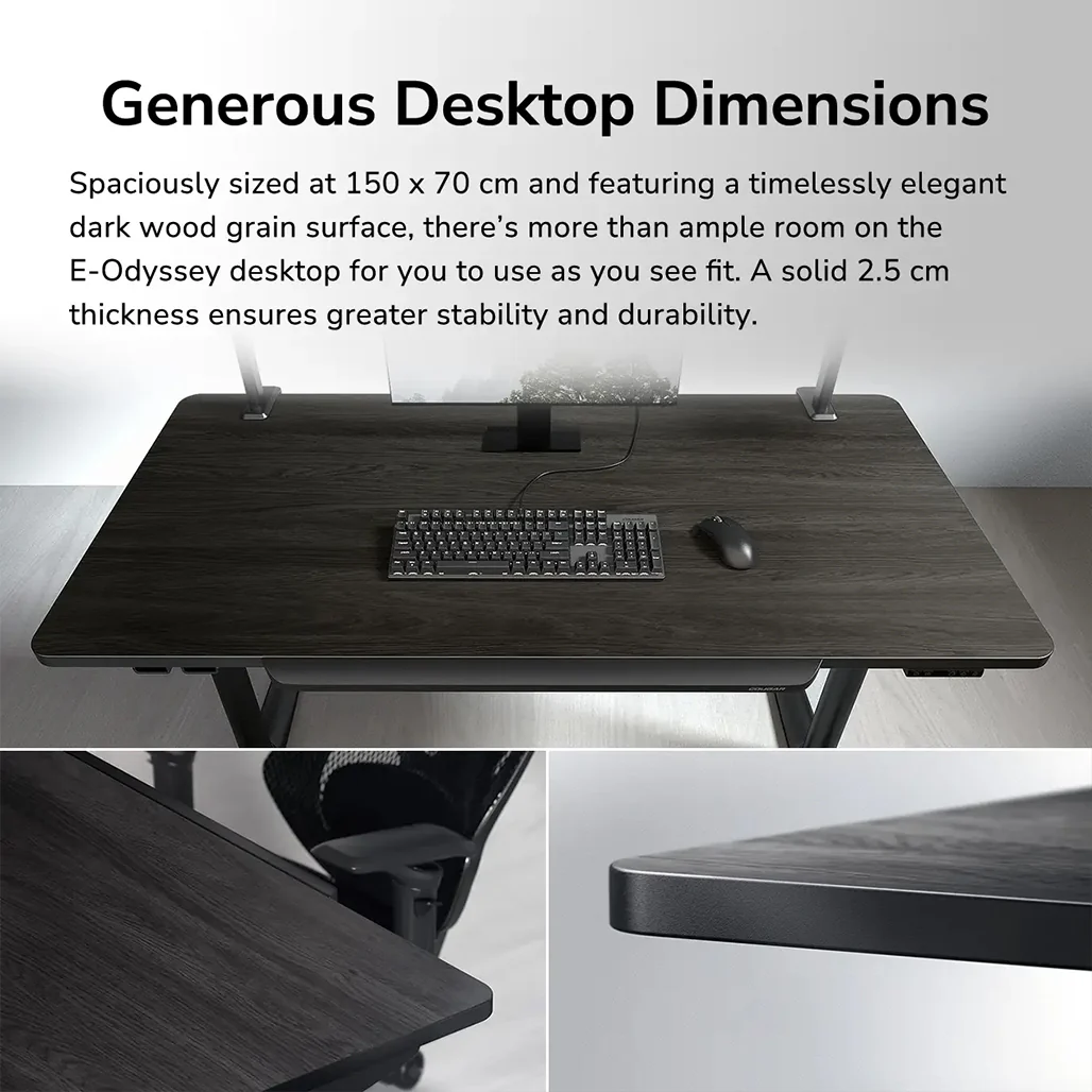 Cougar E-Odyssey Electric Gaming Desk - Image 19