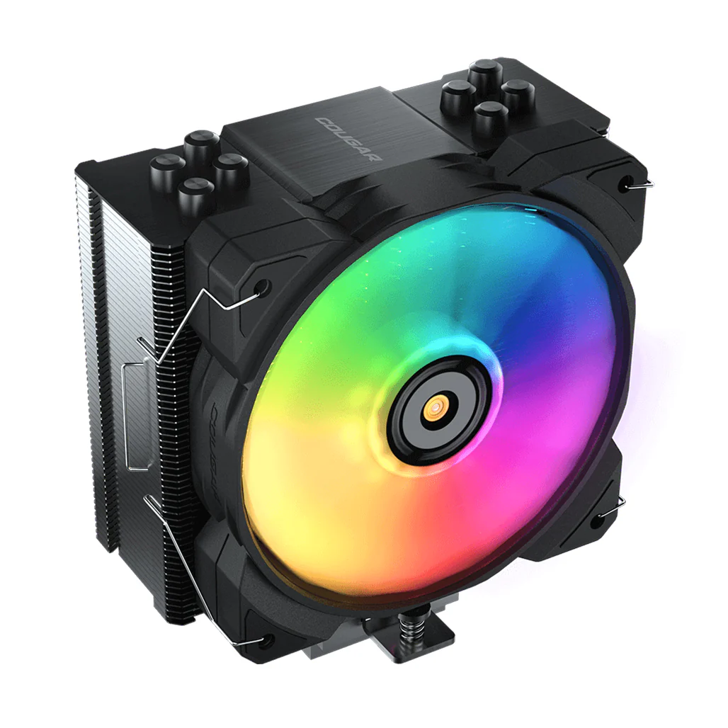 Cougar FORZA 50 - ARGB Premium Single Tower Air Cooler for AMD & Intel CPUs - Efficient & Quiet Cooling - Image 3