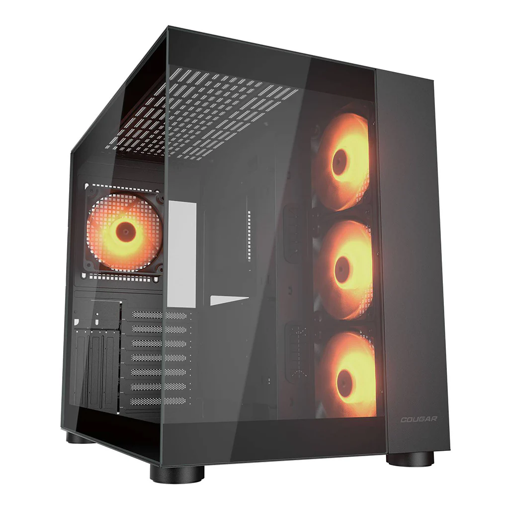 Cougar FV150 RGB | Dual-Chamber Mid-Tower with ARGB and High GPU Support