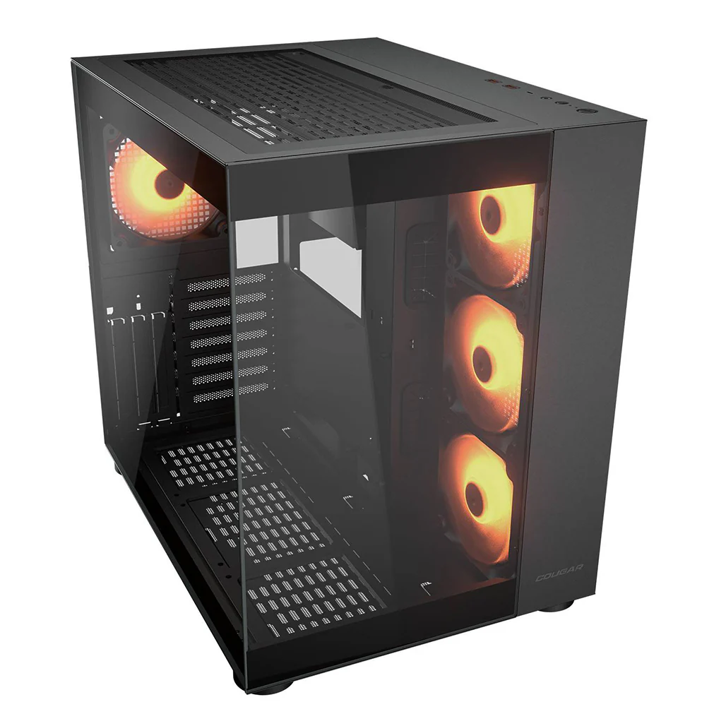 Cougar FV150 RGB | Dual-Chamber Mid-Tower with ARGB and High GPU Support - Image 2