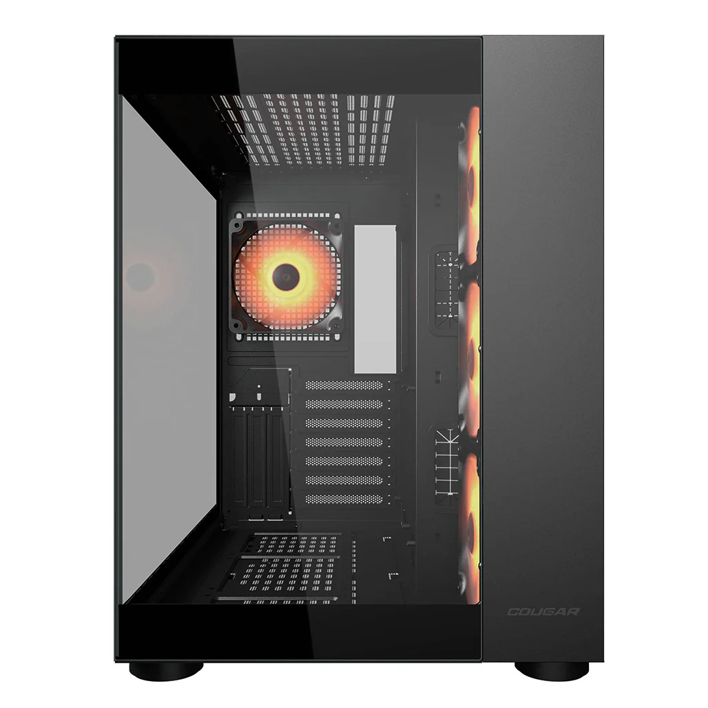 Cougar FV150 RGB | Dual-Chamber Mid-Tower with ARGB and High GPU Support - Image 3
