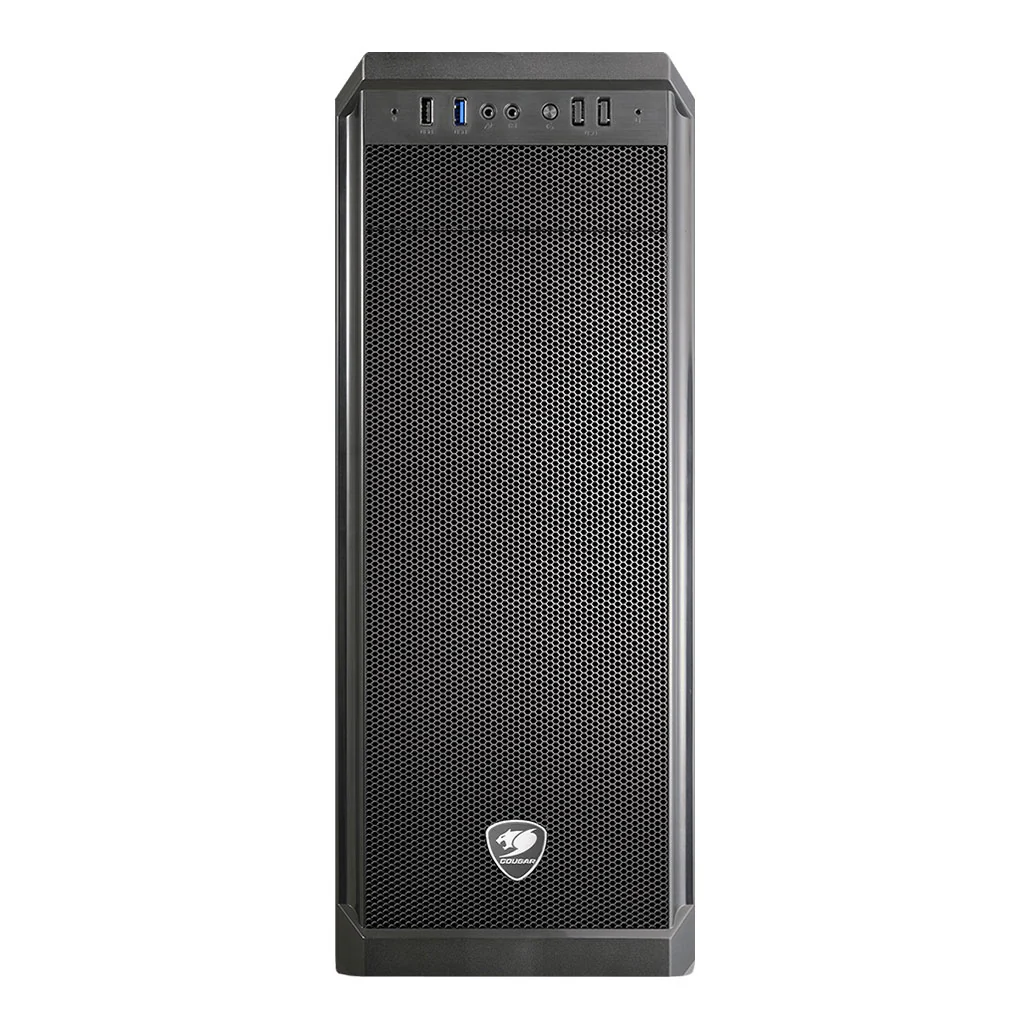 Cougar MX330-X Mid Tower Gaming Case – Efficient Cooling, Expandable Design, and DVD Bay Support