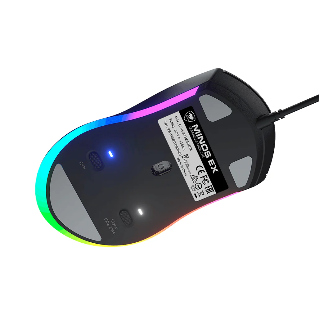 COUGAR Minos EX - Symmetrical RGB Gaming Mouse - Image 7
