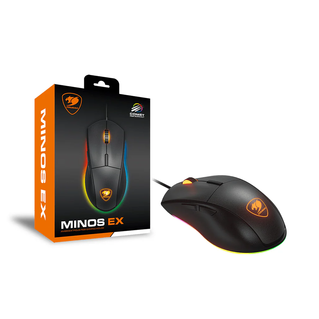 COUGAR Minos EX - Symmetrical RGB Gaming Mouse - Image 8