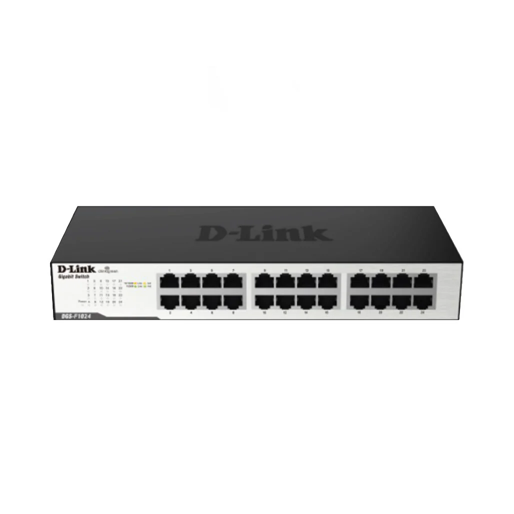 D-Link 24-Port Gigabit Unmanaged Switch - DGS-1024C