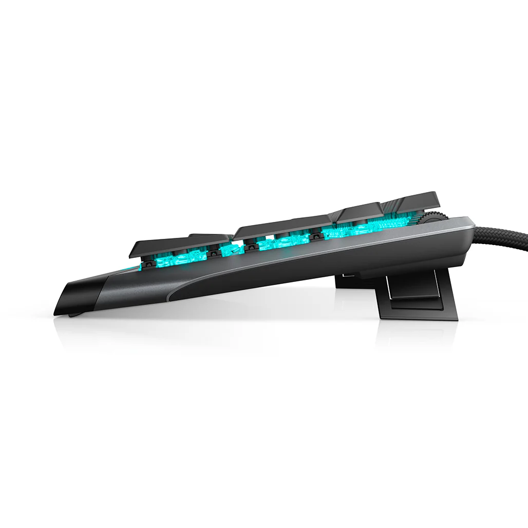 Dell Alienware AW510K Low Profile RGB Mechanical Gaming Keyboard - Cherry MX Red Switches, Dark Side of the Moon - Image 5