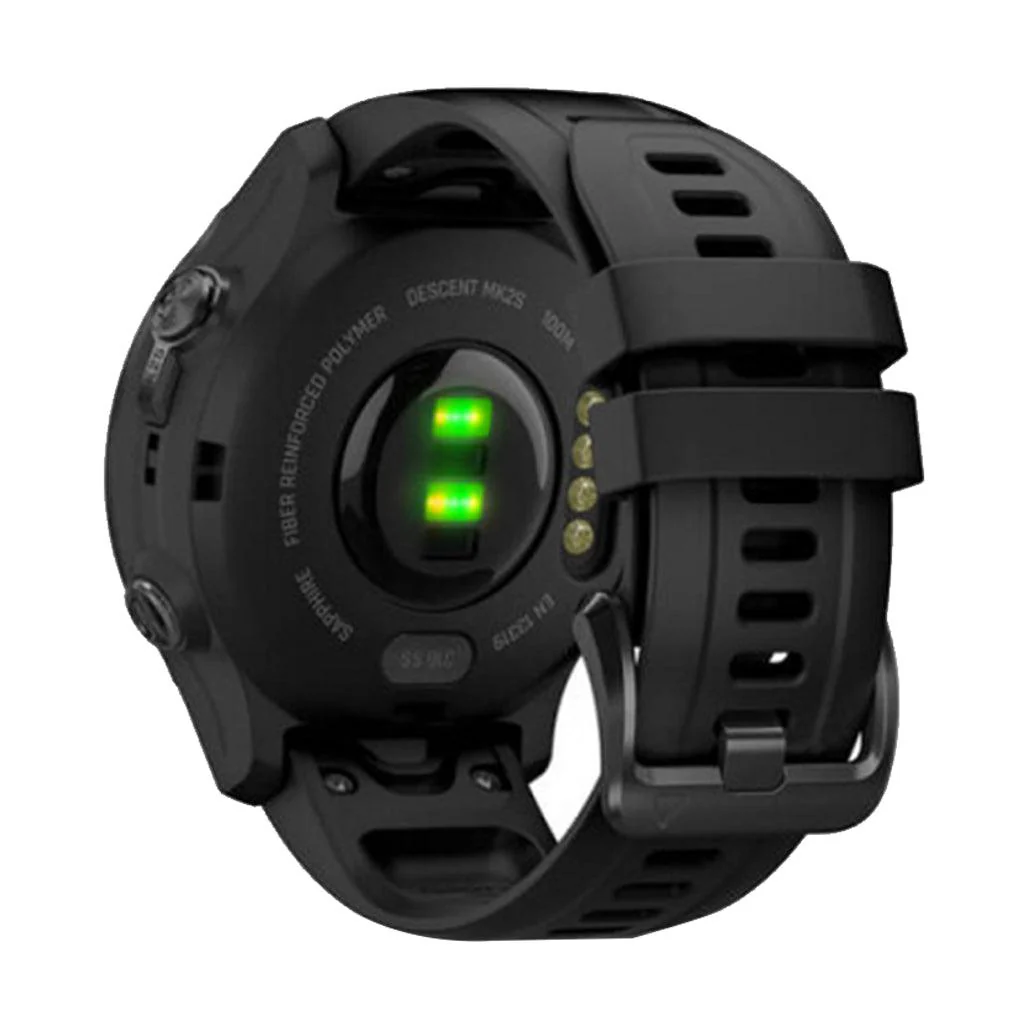 Garmin Descent MK2S - Carbon Grey With Black Silicone Band - Image 3