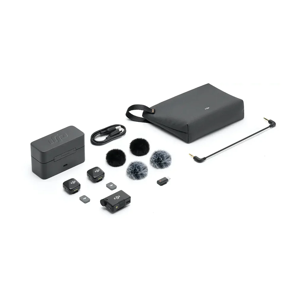 DJI Mic Mini (2 TX + 1 RX + Charging Case) - Compact Wireless Microphone - Image 4