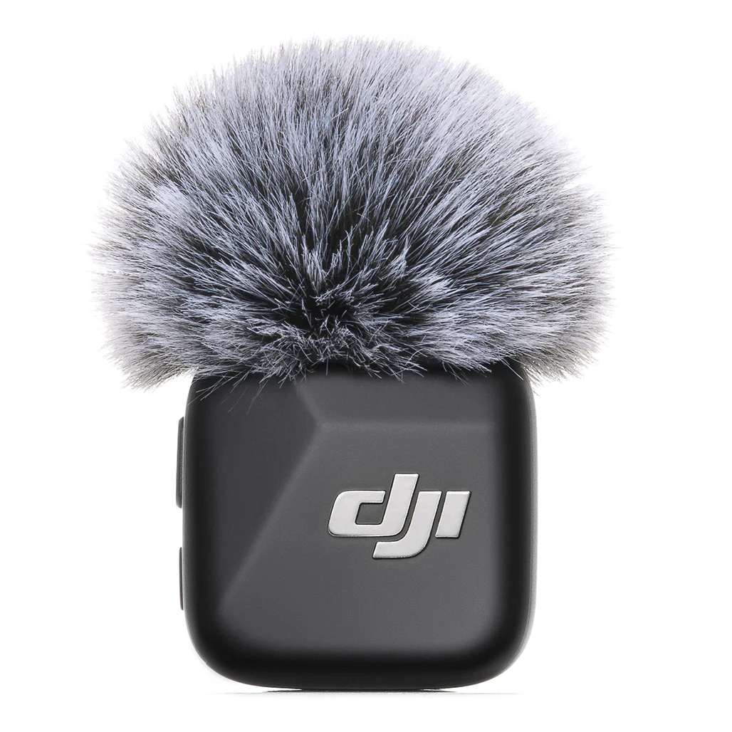 DJI Mic Mini Clip-On Transmitter with Built-In Microphone (2.4 GHz, Infinity Black) - Image 4