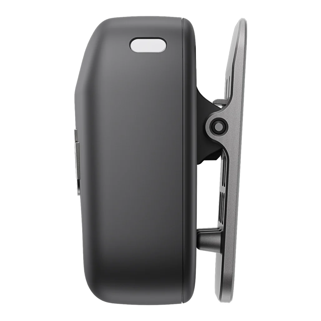 DJI Mic Mini Clip-On Transmitter with Built-In Microphone (2.4 GHz, Infinity Black) - Image 5