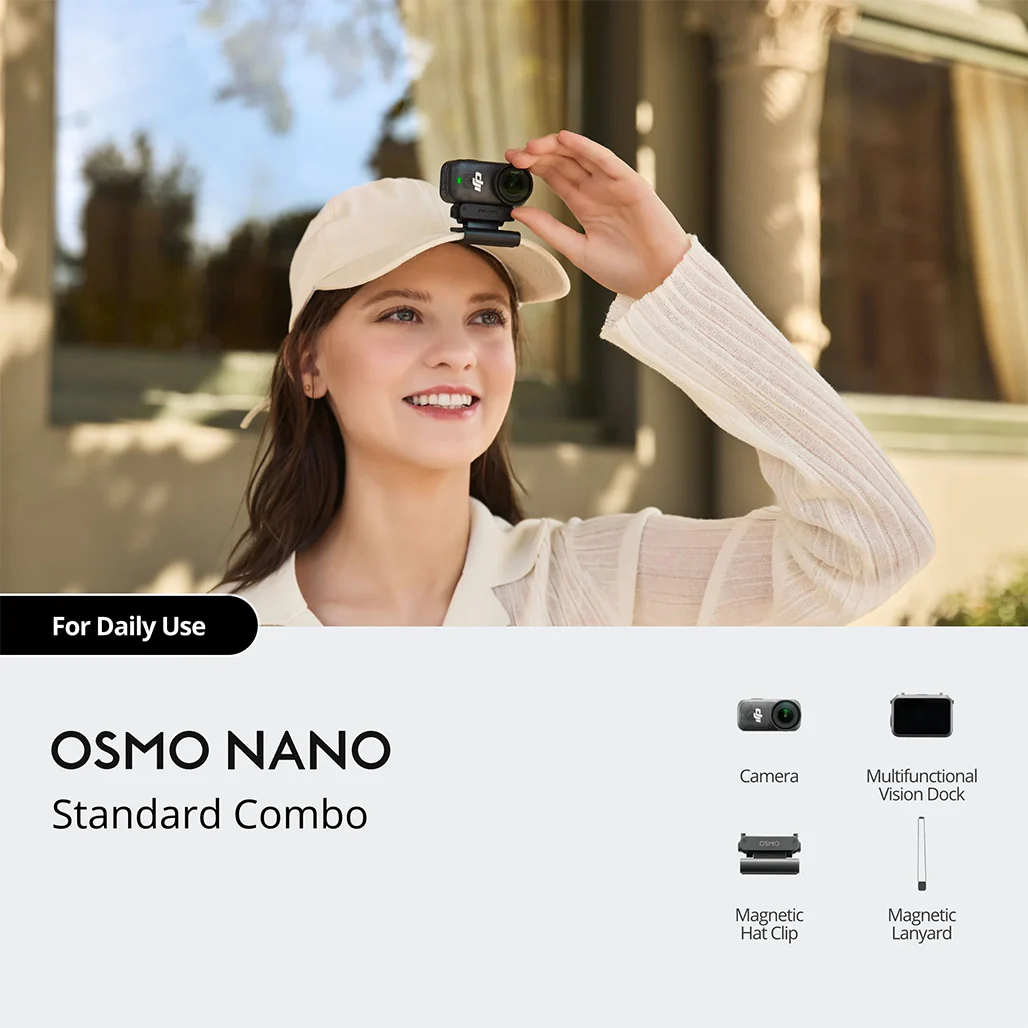 DJI Osmo Nano Standard Combo 128GB – 4K Action Camera - Image 7