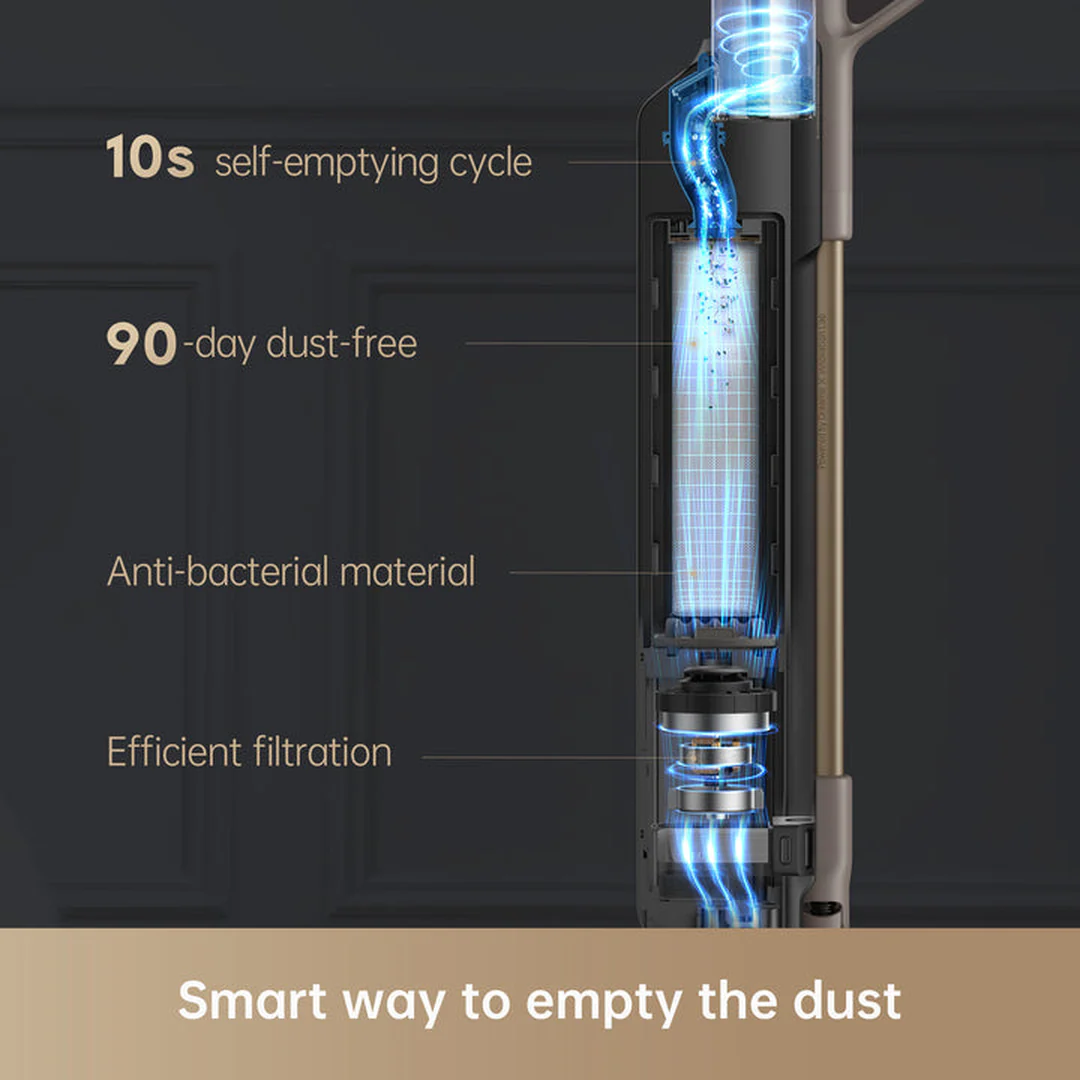 Dreame Z10 Station Cordless Stick Vacuum Cleaner - Image 5