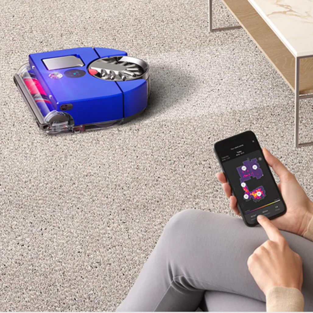 Dyson 360 Vis Nav Robot Vacuum (Blue/Nickel) - Image 5