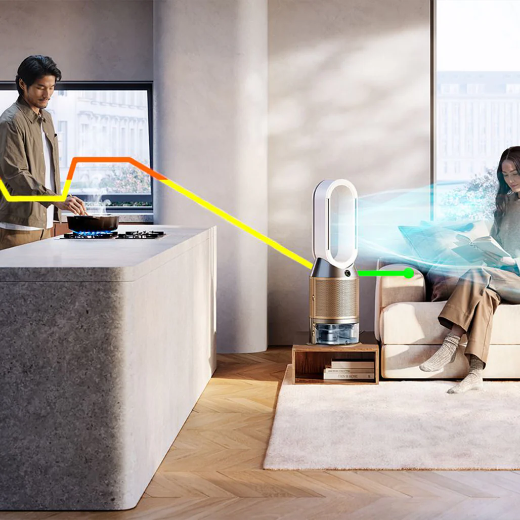 Dyson PH2 De-NOx Purifier Humidifier & Cooler – HEPA H13 Filtration, Smart Air Quality Control - Image 3
