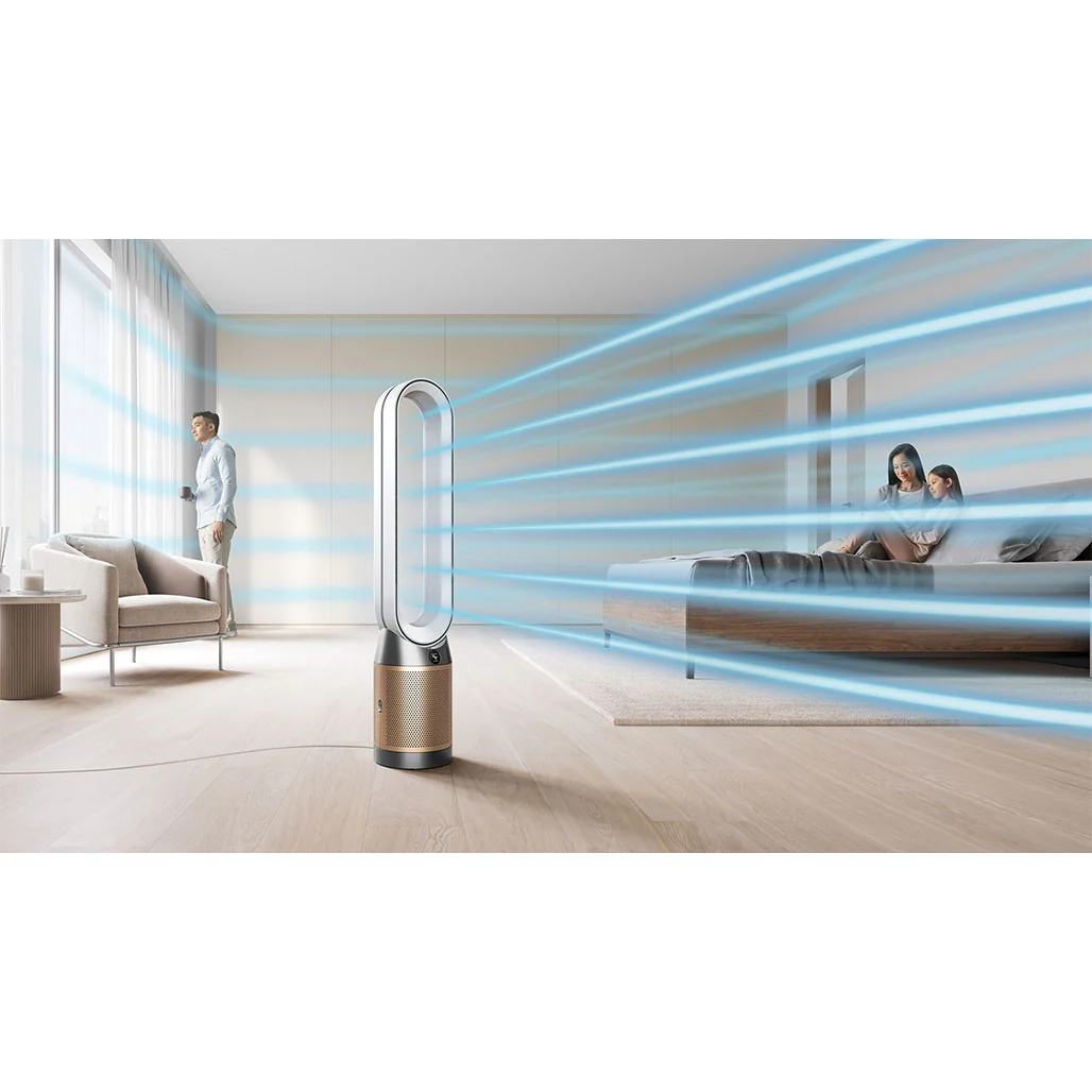 Dyson Purifier Cool Formaldehyde™ TP09 purifying fan (White/Gold) - Image 2